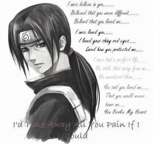 Итачи - наруто - оригинал