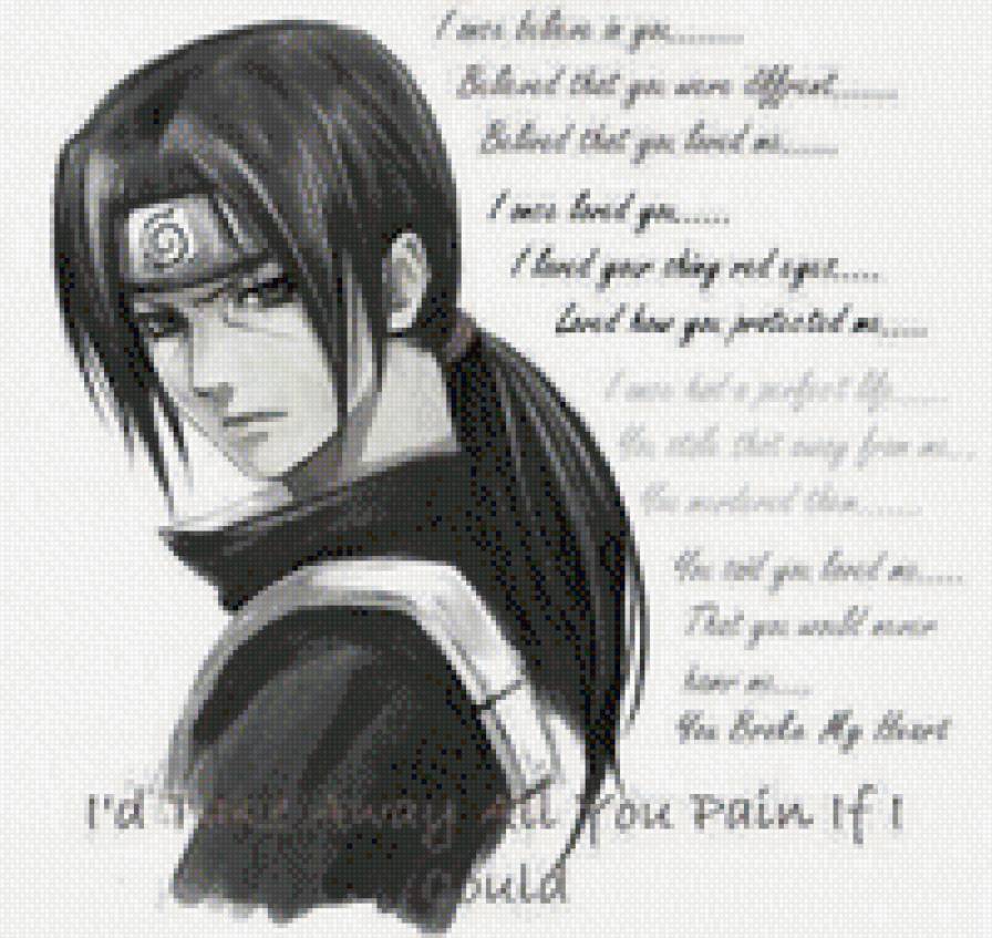 Итачи - наруто - предпросмотр