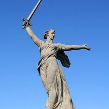 Схема вышивки «Родина Мать зовет»