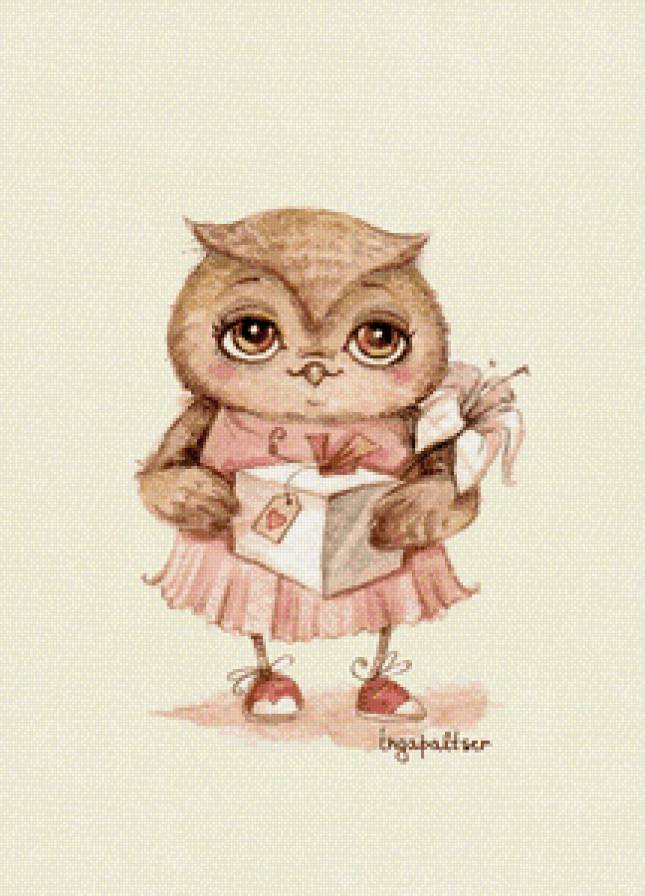 Совушка-милашка 2 - совушки, совы, милашки - предпросмотр