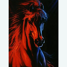 Схема вышивки «лошадь»