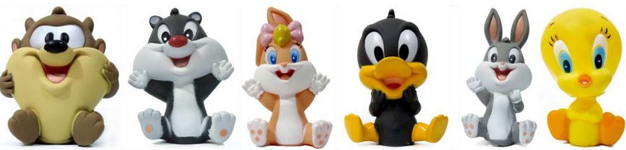 Cenefa personajes looney toones baby - infantil - оригинал