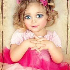 Схема вышивки «голубоглазка»