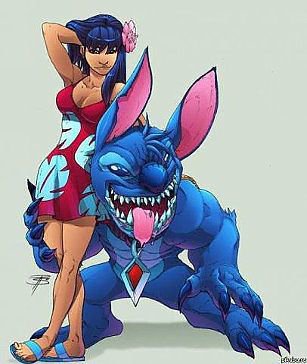 Лило и Стич - оригинал