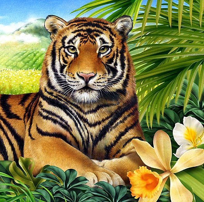 тигр - оригинал