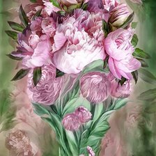 Схема вышивки «Букет цветов»