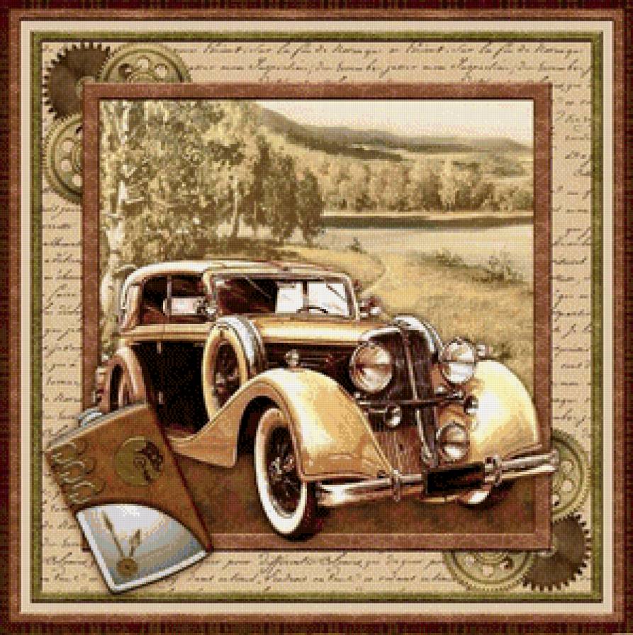 авторетро - ретро, машина - предпросмотр