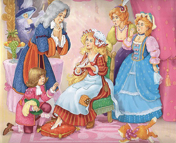 золушка - сказки, золушка - оригинал