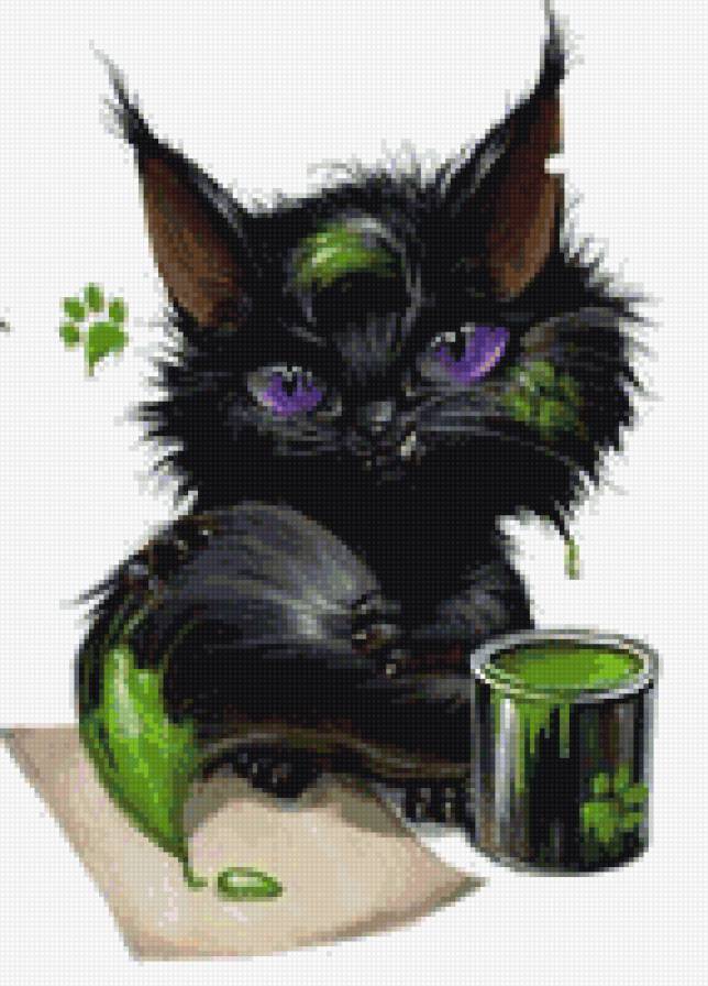 Куняша - мейн-кун, котенок - предпросмотр