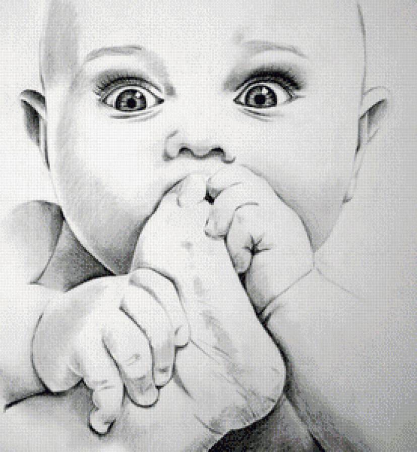 Серия "Наши малыши" - глазастик, карапуз, пупсик, глазки, малыш - предпросмотр