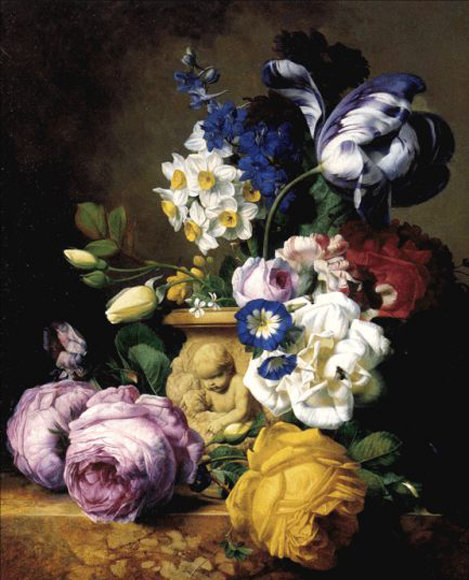 Букет - цветы - оригинал