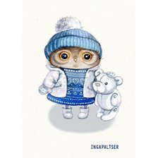 совушка с мишкой