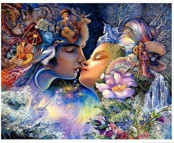 Двое - двое, пара, картина - оригинал