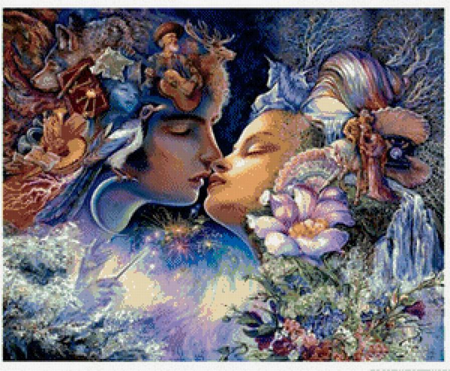 Двое - двое, картина, пара - предпросмотр