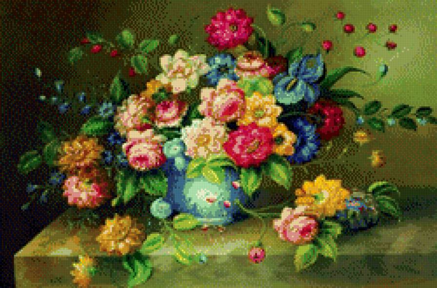 Букет - цветы - предпросмотр