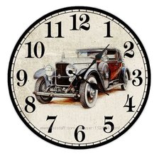 Схема вышивки «авторетро часы»