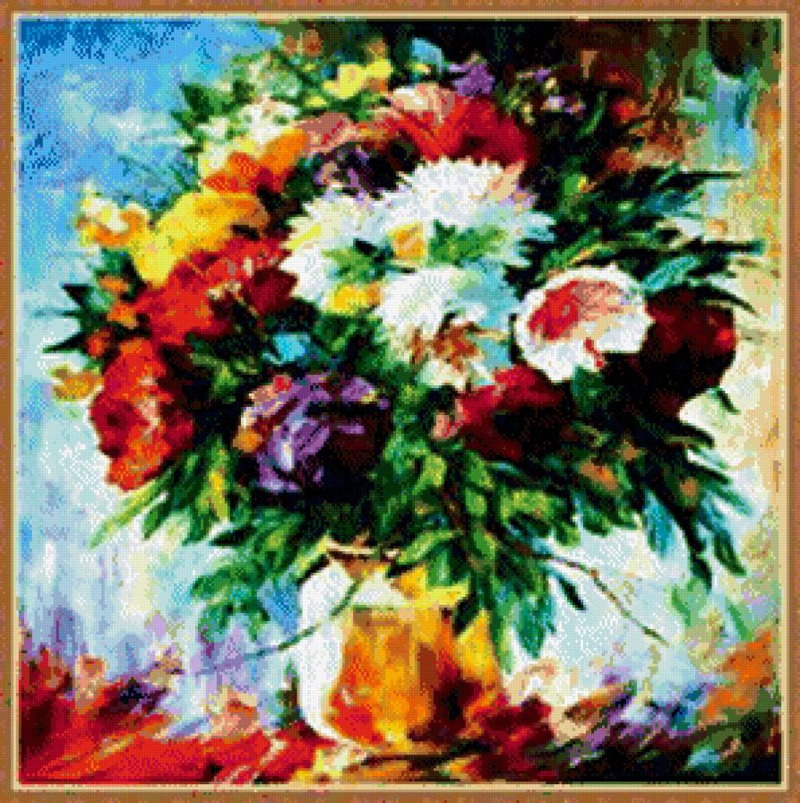 Букет - цветы - предпросмотр