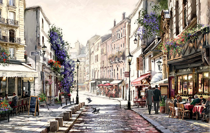 Серия "Городские пейзажи" - оригинал