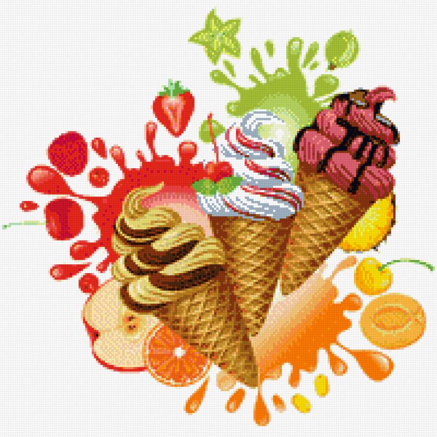 ДЕСЕРТ - сладость, мороженое - предпросмотр