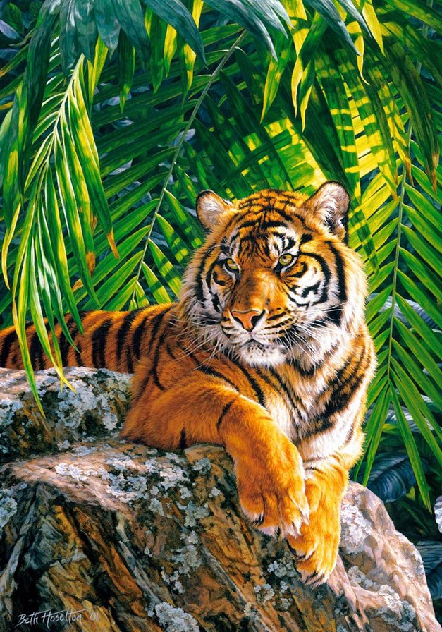 тигр - тигр, хищник - оригинал