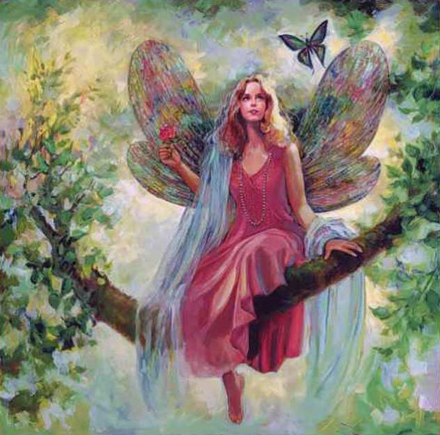 Summer Tree Fairy - девушка, фэнтези - оригинал