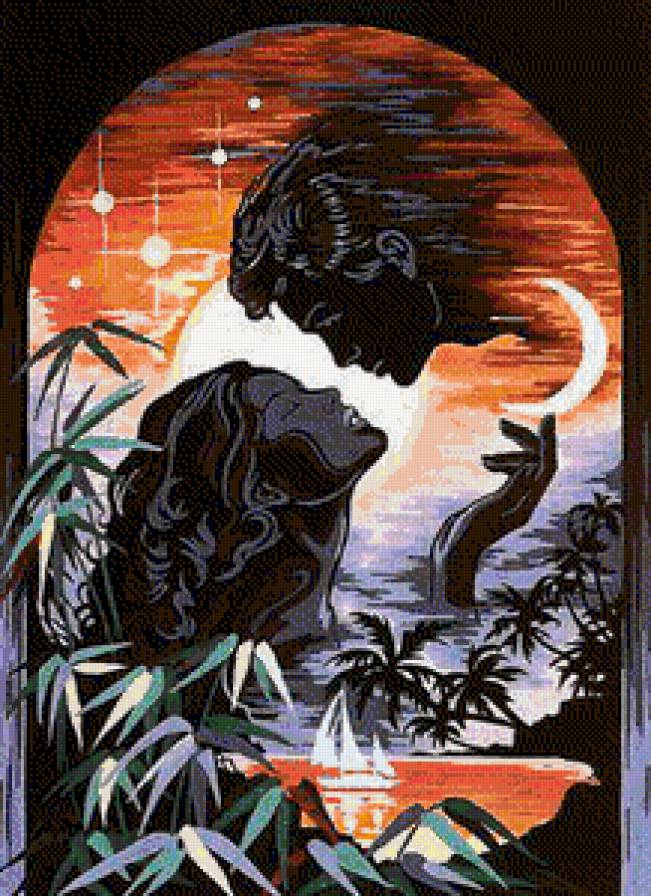 двое - женщина, мужчина, фэнтэзи, любовь - предпросмотр