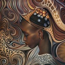 Схема вышивки «Африканка»