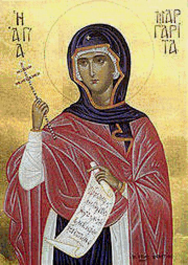 Св. Марина - икона - предпросмотр