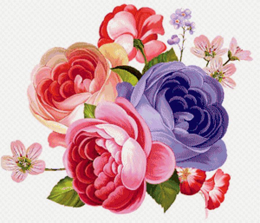 Букет - розы, букет, цветок, цветы, роза - предпросмотр