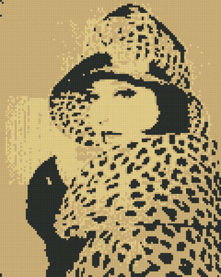 В мехах - женщина, дама, шляпка - предпросмотр