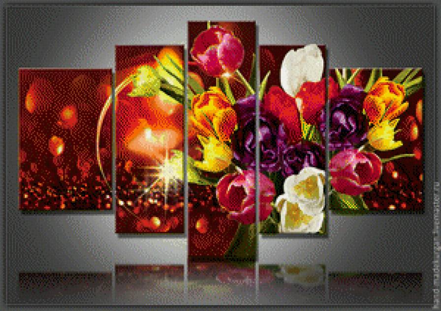 тюльпаны - предпросмотр