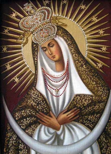 Икона Божией Матери Остробрамская - остробрамская, божией, матери, икона - оригинал