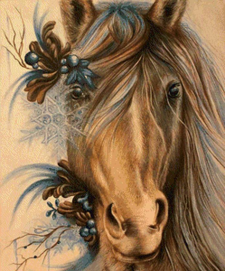 Серия "Лошади, кони" - модница, красавица, фантазия - предпросмотр