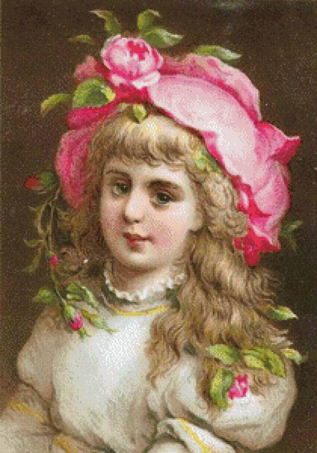 серия "дети" - дети.девочка - предпросмотр