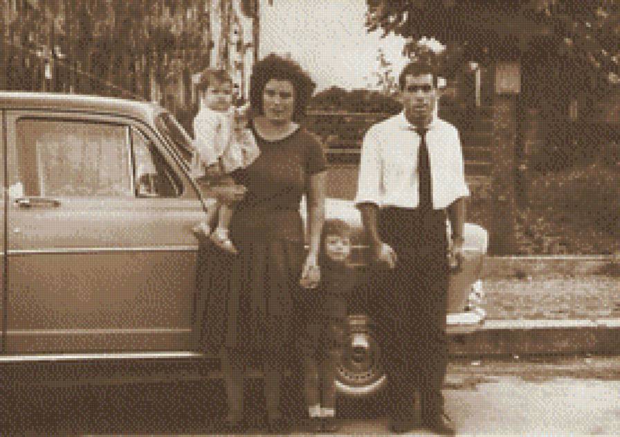 familia sandra en sepia - предпросмотр