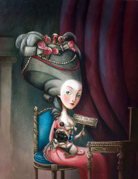 Maria Antonieta [Lacombe] - arte-pintores - оригинал