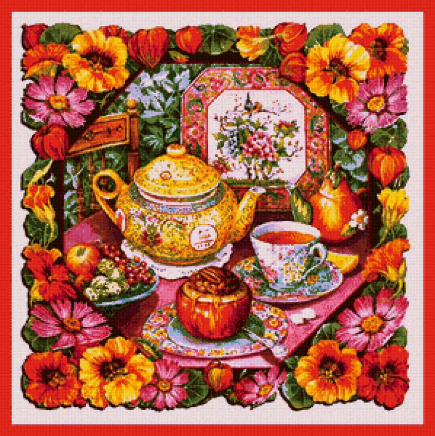 для кухни - сладости, заварник, угощение, чаепитие - предпросмотр