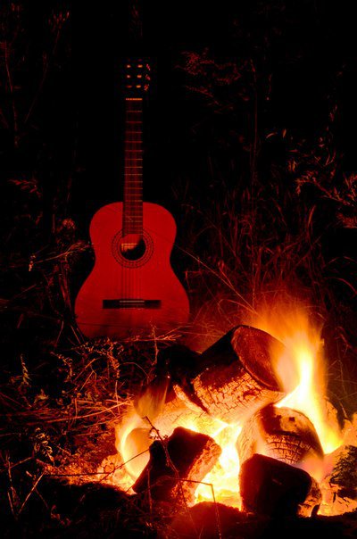 Изгиб гитары жёлтой... - оригинал