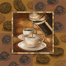 Оригинал схемы вышивки «кофе.на кухню» (№974005)