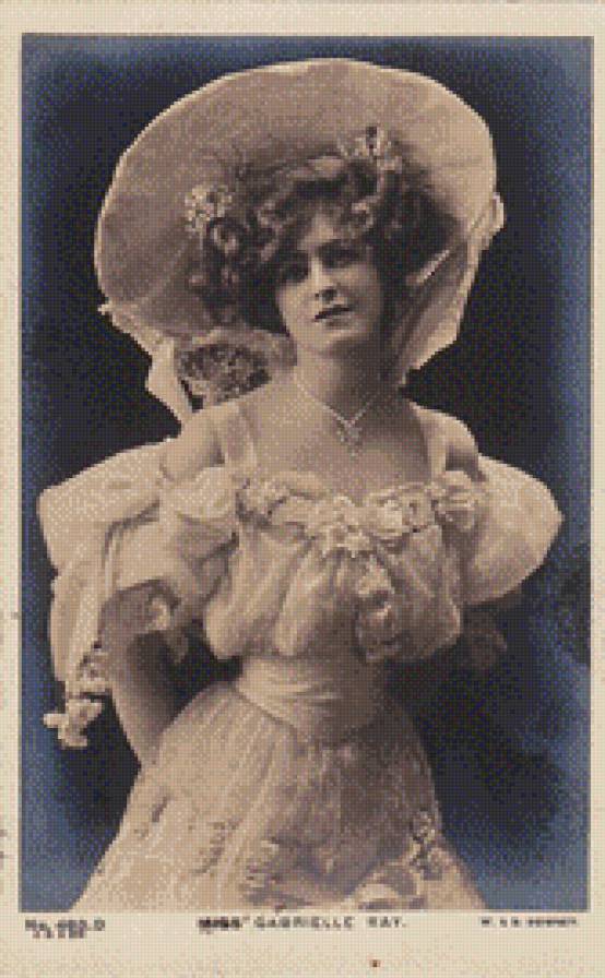 Gabrielle Ray - актриса, платье, винтаж, дама - предпросмотр