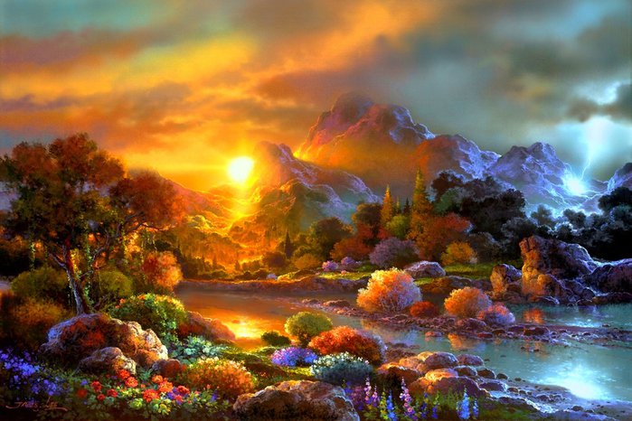 закат - оригинал