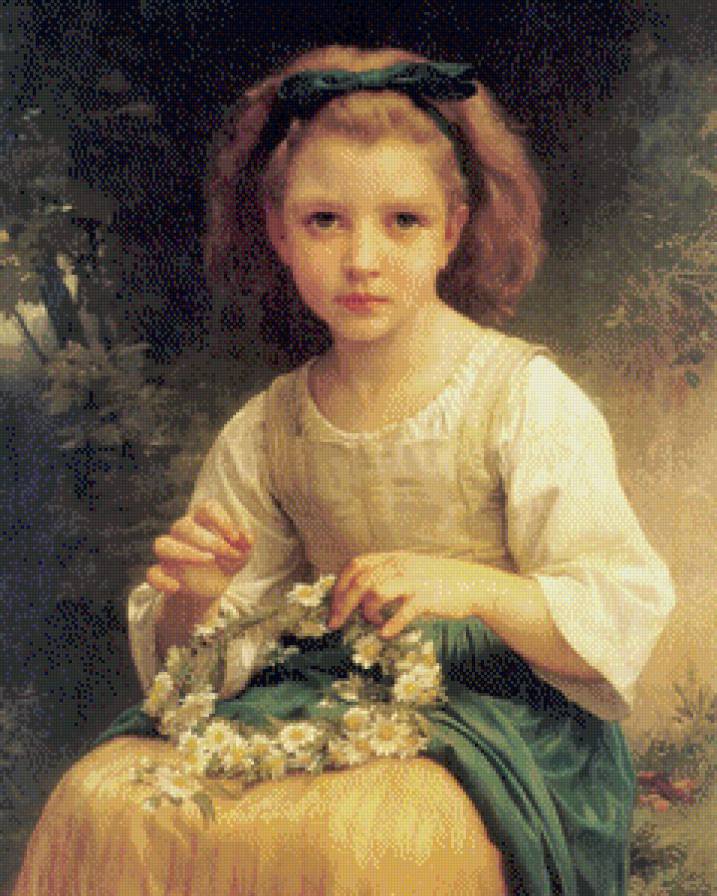 девочка с венком - девочка с венком - предпросмотр