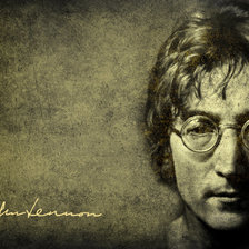 Оригинал схемы вышивки «Джон Леннон» (№974758)
