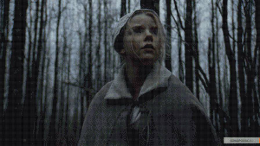 девушка - лес - предпросмотр