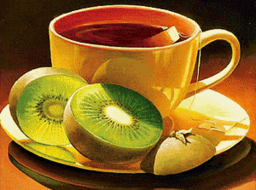 Серия "Приятного аппетита" - церемония, киви, чай - предпросмотр