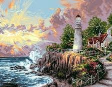 Схема вышивки «маятник»