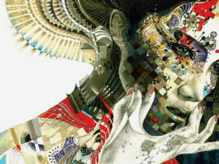 Абстракция - абстракция, девушка - предпросмотр