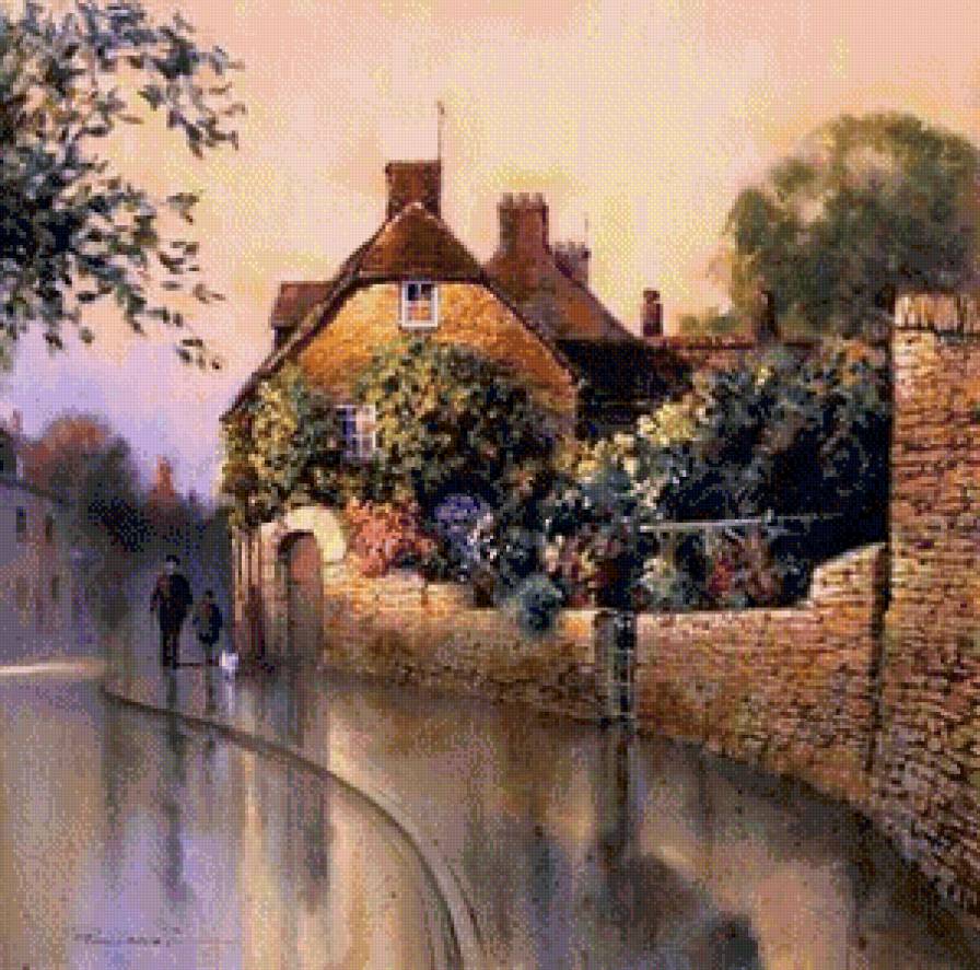 после дождя - город, улица - предпросмотр