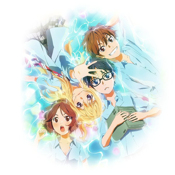 Твоя апрельская ложь - анимэ - оригинал