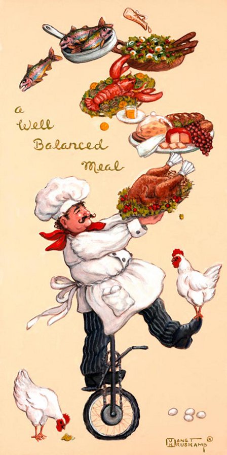 веселый повар - оригинал